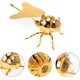 thumbnail image 2 of Bee Honey Jar Bee Shaped Glass Honey Jar Container Syrup Dispenser Condiment Jar Sugar Container Bowl with Decorative Statue for Home, 2 of 5