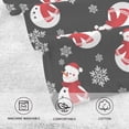 thumbnail image 4 of GZHJMY Christmas Snowman Winter Hand Towel Cotton Soft Absorbent Bath Hand Towels Decor, Multipurpose for Kitchen, Hotel, Spa, Yoga, Gym, Set of 2, 4 of 7