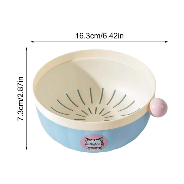 Multifunctional Fruit And Vegetable Washing Bowl 2025 Fruit Drainer Container With Handle 2 In 1 Draining And Preservation Basket Upgrade Fruit Washing Bowl