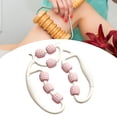 thumbnail image 6 of Zxpjkyu Leg Massage Roller Handheld 360 Degree Portable Arm and Leg Massager Deep Tissue Pink, 6 of 9