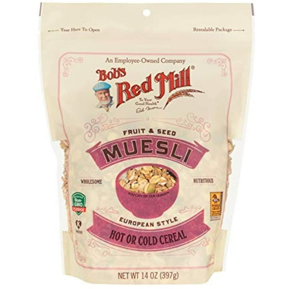 Bobs Red Mill Fruit & Seed Muesli, 14 Oz
