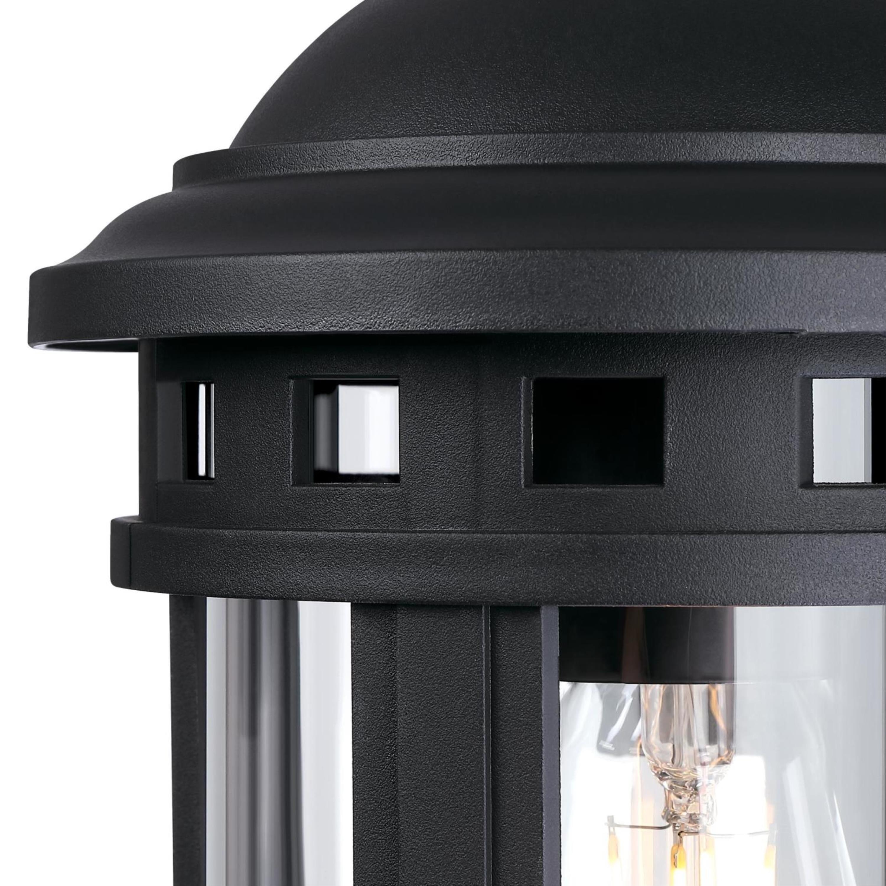 Westinghouse Lighting 6123200 Belon Outdoor Wall Fixture with Dusk to Dawn Sensor, Black - image 4 of 5
