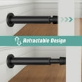 thumbnail image 5 of KOLAKO Door Stopper, Door Stops for Wall, Spring Doorstop, Black Door Holder with Rubber Bumper, 4.4 inch, 1 Pack, 5 of 8