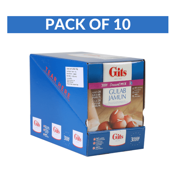 GITS GULAB JAMUN MIX 100G X 10