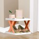 thumbnail image 4 of Estante de almacenamiento desmontable de estilo escandinavo | Estante de plástico multicapa de bricolaje | Zapatero u organizador para el baño de la sala de estar | Diseño moderno ajustable, 4 of 6