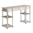 thumbnail image 1 of Convenience Concepts R4-0328 Designs2Go Five Shelf Ergonomic Laminated Desk, 1 of 6