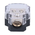 thumbnail image 2 of Zerodis Audio Modification, 1 In 2 Out Power Distribution Block Holder 60A for Car Trucks Boats RVs, 2 of 8