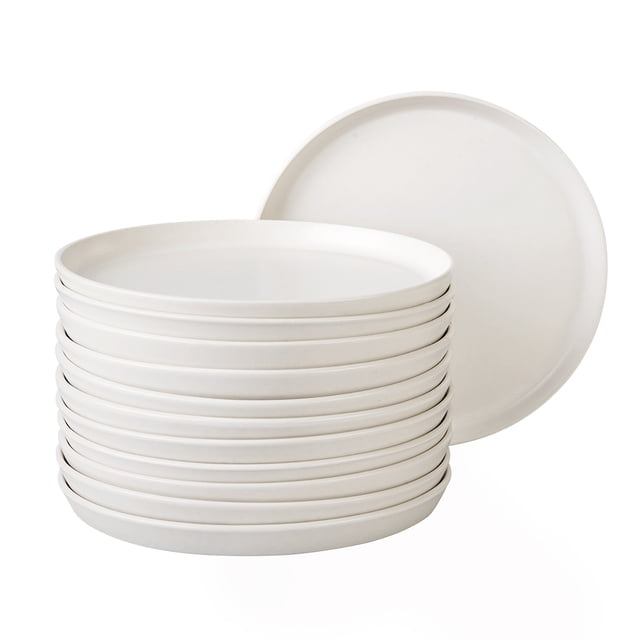 Santa Anita Juego de platos base Gourmet Porcelana 12 piezas (Alaska, 20 cm)