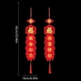 thumbnail image 4 of Chinese New Year Couplet Pendant Spring Festival Chinese Knot Hanging Ornament, 4 of 4