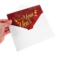 thumbnail image 3 of 1 Set Message Blessing Cards Party Invitation Cards Happy New Year Cards with Envelop, 3 of 6