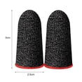 thumbnail image 5 of Opvise 1 Pair Finger Covers Universal Breathable Ultra-thin Game Controller Fingertips Sleeves Thumb Gloves for Gamer, 5 of 8
