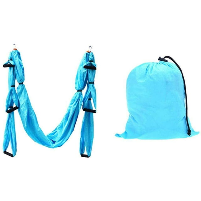 ruzhgo Yoga Swing Nylon T210 Anti-Gravity Hammock Sling Inversion for Pilates Gymnastics