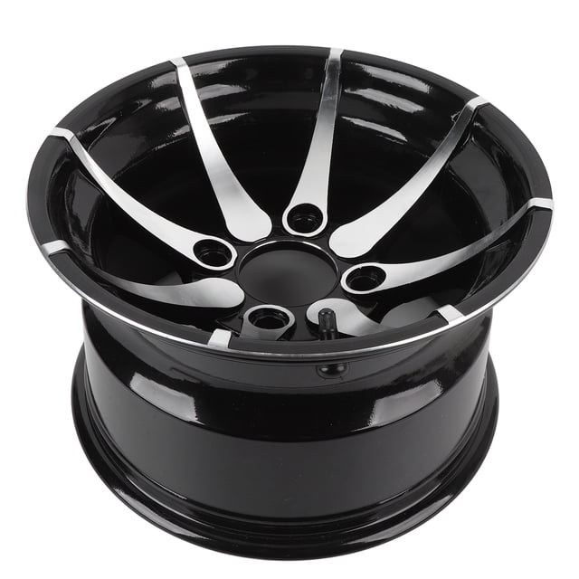 Llanta De Rueda ATV De 12 Pulgadas, Llanta De Repuesto Duradera Para ATV 235/30-12 25X10-12 aleación De Aluminio De Alta Dureza Control Mejorado Para Quad