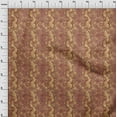 thumbnail image 4 of oneOone Cotton Flex Rust Brown Fabric Animal Skin Fabric For Sewing Printed Craft Fabric By The Yard 40 Inch Wide, 4 of 4