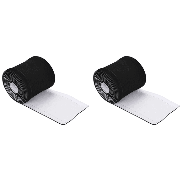 Neoprene Troll Sleeve, Trolling Motor Wires/ Sleeve - Black/White (2Pack),60 Inch