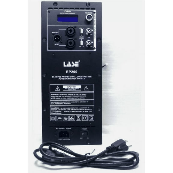 LASE EP200 w/DSP Amplifier Module Replacement for EV 10P,12P,15P Powered Speaker
