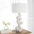 thumbnail image 4 of Uttermost Remnant White Marble Table Lamp, 4 of 7