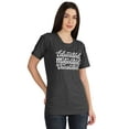 thumbnail image 1 of Inkmeso Educated Motivated Vaccinated Funny Pro Vaccine Crew Neck T-shirt For Womens, 1 of 8
