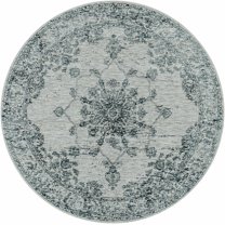 Hauteloom Wandina Living Room, Bedroom Area Rug - Traditional - 7'10" Round