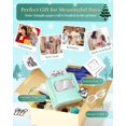 thumbnail image 4 of Mini impresora Memoking, impresora de pegatinas sin tinta M02E con papel, 4 of 9