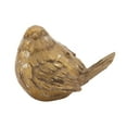 thumbnail image 6 of 8"W, 6"H Gold Polystone Bird Sculpture, by DecMode (2 Count), 6 of 8