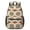 Geometric Diamond Beige Pattern, variant on Geometric Diamond Beige Pattern 17" Waterproof Oxford School Backpacks for Teens, S-Shape Padded Straps, for School, Travel, Hiking, Camping