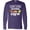 Purple, variant on Inktastic Thanksgiving Dinner Crew with Turkey Legs, Pie and Corn Long Sleeve T-Shirt
