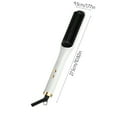 thumbnail image 3 of Hair Curler Curling Wand | Negative Ion Fast Heating Crimper Iron | Adjustable 140-210°C for All Hair Types | Anti-Frizz | 45W | 31cm | 1pc | Salon Waves Volume Shine, 3 of 9