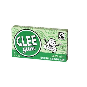 (12 Pack) Glee Gum Chewing Gum Spearmint , 16 Count