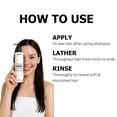 thumbnail image 6 of Avyya Nourish and Repair Conditioner for Dry, Frizzy Hair with Argan, Jojoba, Keratin | Deep Hydration, Frizz Control, Sulfate-Free - 6.76 fl oz, 6 of 7