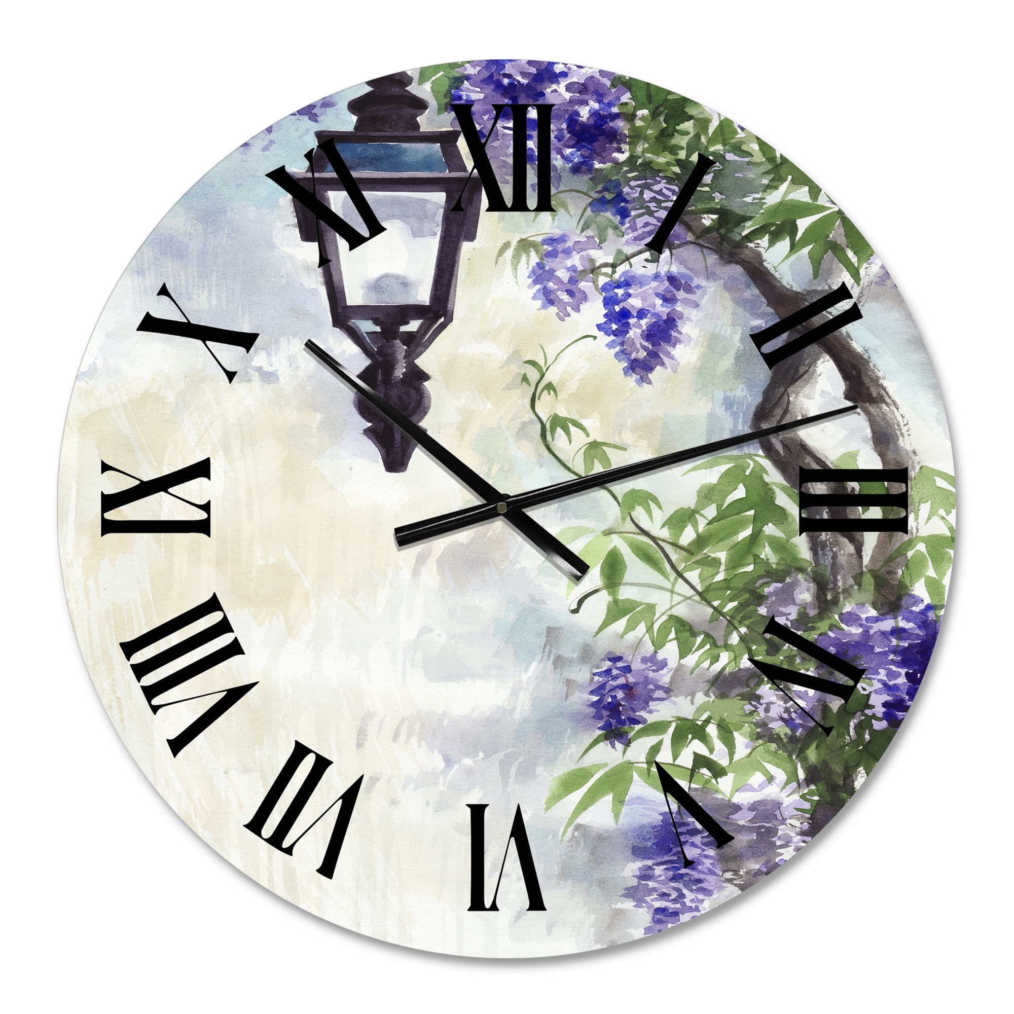 Designart 1 in Quartz Traditional Wall Clock