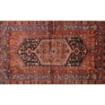 thumbnail image 1 of Ahgly Company Machine Washable Indoor Rectangle Traditional Saffron Red Area Rugs, 2' x 5', 1 of 7