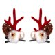 thumbnail image 1 of Adorable clip navideño con astas de reno para niños - Fiesta navideña y accesorio fotográfico, 1 of 2