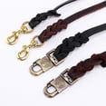 thumbnail image 4 of Leather Dog Training Leash. Made from Leather and is aOption for Hunting Dogs black iron hook 5feet, 4 of 5