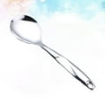 thumbnail image 2 of 1PC Stainless Steel Hollow Long Handle Kitchenware Non-Stick Heat Resistant Cooking Utensils (Rice Scoop), 2 of 7