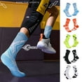 thumbnail image 2 of Elegant Choise 1-3 Pairs Athletic Cushioned Crew Socks, Athletic Running Socks Wicking One-size, 2 of 15