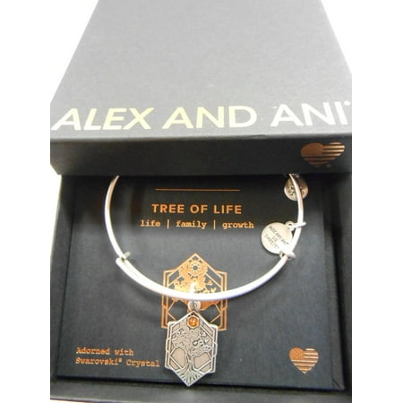 Alex and Ani Tree Of Life Charm Bangle
