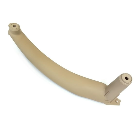 Partscollect Interior Door Handle Inside Panel Trim Inner Door Handle Compatible for BMW X5 E70 2007-2013 X6 E71 2008-2014 Replaces OE# 51416969403 (Left Sdie, Beige)