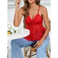 thumbnail image 4 of Avidlove Bralettes for Women Sexy Lace Tank Top Cami Undershirt Lingerie, 4 of 6