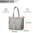 thumbnail image 5 of Flower Women's Large Weekend Travel Bag Moving Canvas Handbag Thick Double Layer Beach Weekend Travel Unisex Hospital Maternity Delivery with Toiletry Waterproof, 5 of 5