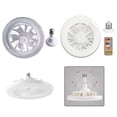 thumbnail image 4 of Compact E27 Ceiling Fan Light with Remote Control for Efficient Air Circulation, 4 of 10