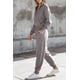 thumbnail image 4 of Conjunto Deportivo PRETTYGARDEN Mujer 2 Piezas Gris Claro Talle S, 4 of 7