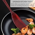 thumbnail image 4 of Juego de utensilios de cocina de madera, cucharas de madera para cocinar, juego de espátulas de cocina de madera de teca natural que incluye paquete de 7, 4 of 8