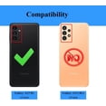 thumbnail image 2 of REQO for Galaxy A13 5G Case, Samsung A13 5G Case, Galaxy A04s Case with HD Screen Protector, Military-Grade Ring Holder Stand Car Mount Shockproof Cover Phone Case for Galaxy A13 5G/ A04s, Black, 2 of 8