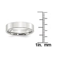 thumbnail image 3 of 925 Sterling Silver Polished Flat Band 5mm Comfort-Fit-Flat Size 4-Band Ring -  Jewelry Gift for Mom, 3 of 3