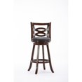 thumbnail image 3 of Boraam Tabouret de Bar Pivotant Hauteur Bar Finition Cappuccino, 3 of 8