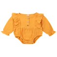 thumbnail image 1 of Ensemble Tenue pour Nouveau-Née Fille : Barboteuse Unie, Justaucorps, Combinaison, Barboteuse, 1 of 2
