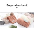 thumbnail image 3 of Shisuyan Householders Fast Drying Hair Cap Microfiber 1Pcs 25.6x9.8in, 3 of 8