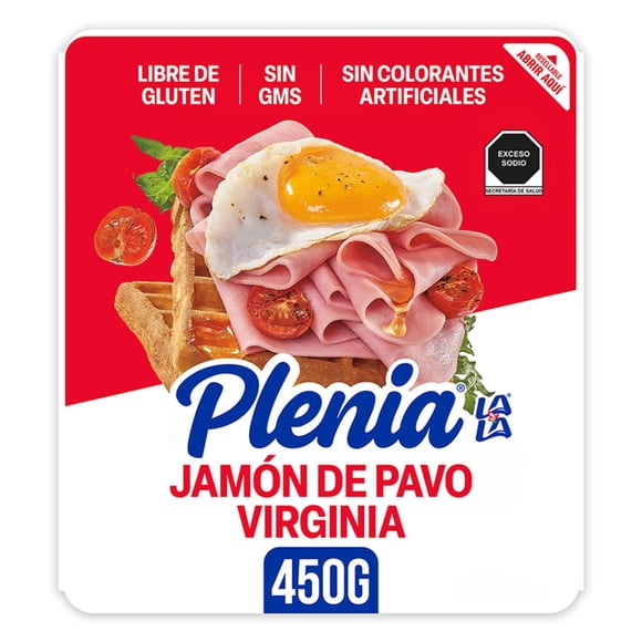 Jamón de pavo Lala Plenia virginia 450 g