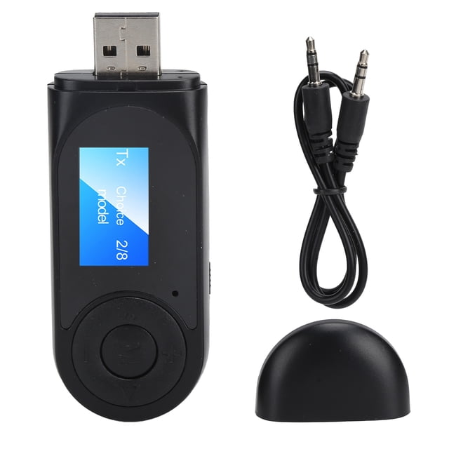 Adaptador Bluetooth 2 en 1 Transmisor receptor de audio Bluetooth 5.0 con función manos libres